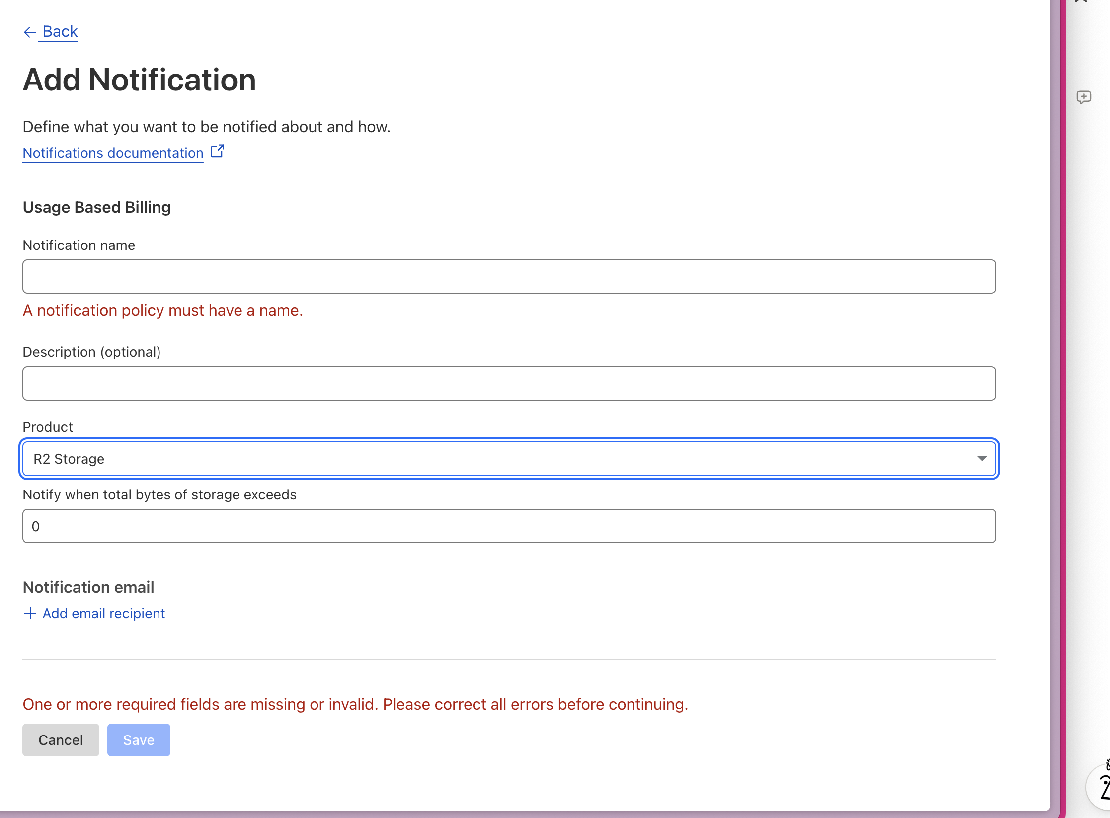 Test bucket R2 Cloudflare